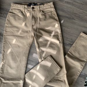 khaki jeans
